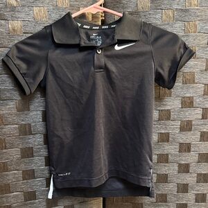 Nike Kids Polo Shirt in Black